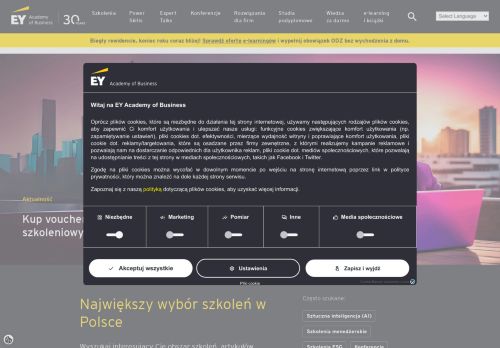 ERNST & YOUNG Sp. z o.o. ACADEMY OF BUSINESS Sp. k.